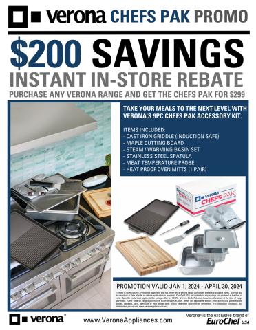 Chef's Pak Promo - 2024